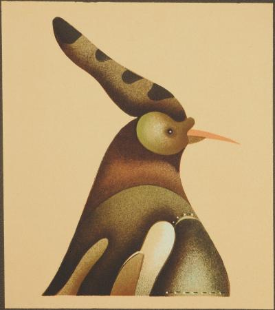 Jean Paul DONADINI: The Exotic Bird - Original signed lithograph 2