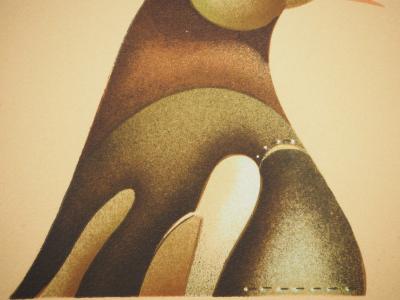 Jean Paul DONADINI: The Exotic Bird - Original signed lithograph 2