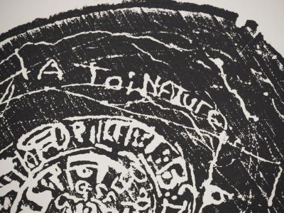 Ladislas KIJNO: To You, Nature - Original signed engraving 2