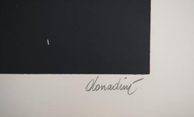 Jean Paul DONADINI: The Carrier Pigeon - Original signed lithograph 2