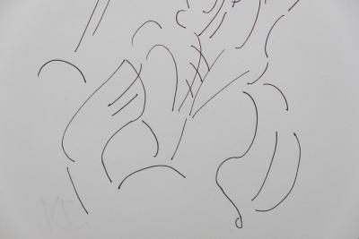 Dora Maar: Floral Composition - Original Signed Drawing 2