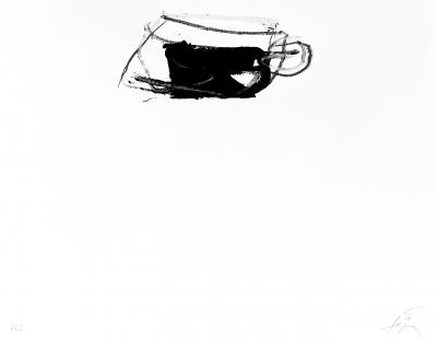 Antoni Tapies - La clau del foc - Lithographie originale signée, 1973 2