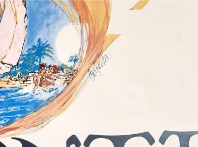 Steve Carpenter, Monte Carlo, lithographie originale, vers 1969 2