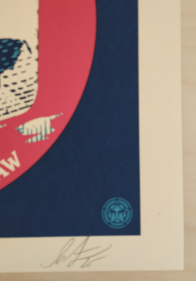 Shepard FAIREY (Obey) - ICE Too Cold to Thaw - Sérigraphie signée et numérotée 2