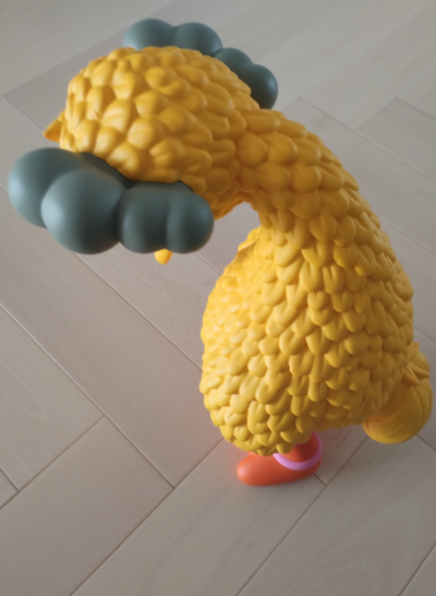 KAWS - Kaws & Sesame Street Big Bird Kaws 2025 - Sculpture en résine 2