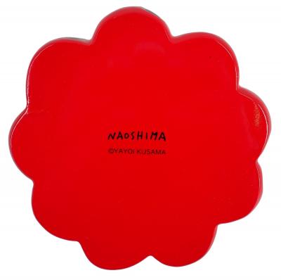 Yayoi KUSAMA: Naoshima Pumpkin (Red and Black) - Sculpture 2