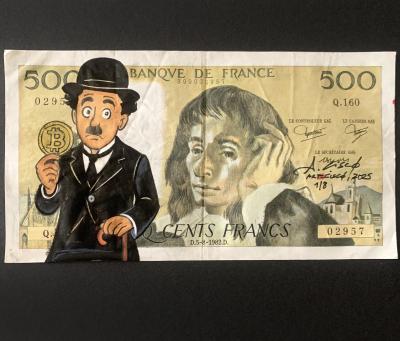 Cisco - Destinée, 2026 - Acrylique sur billet 2