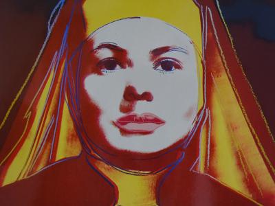 Andy Warhol (d’après) - Portrait d’Ingrid Bergman - 1987, sérigraphie 2
