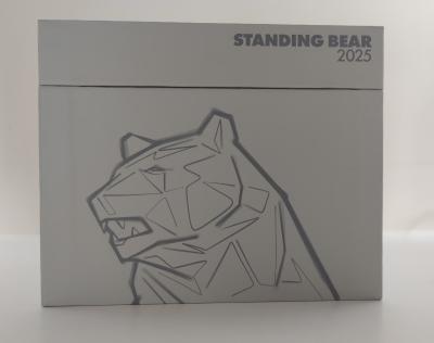 Richard Orlinski -Standing Bear, 2025 - sculpture 2