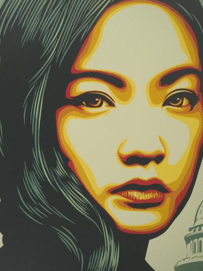 Shepard FAIREY (OBEY) : We the future (Rise to rewrite the law) - Lithographie signée 2