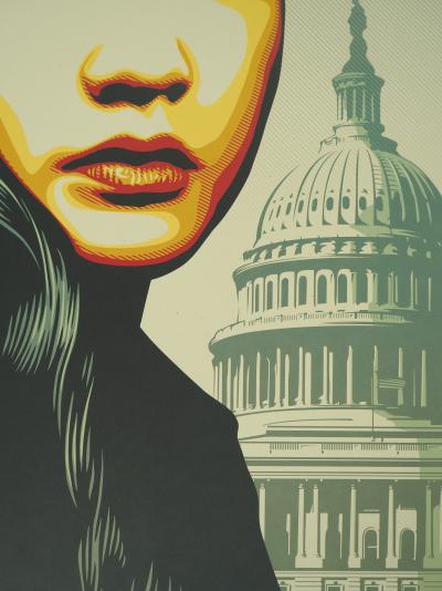Shepard FAIREY (OBEY) : We the future (Rise to rewrite the law) - Lithographie signée 2