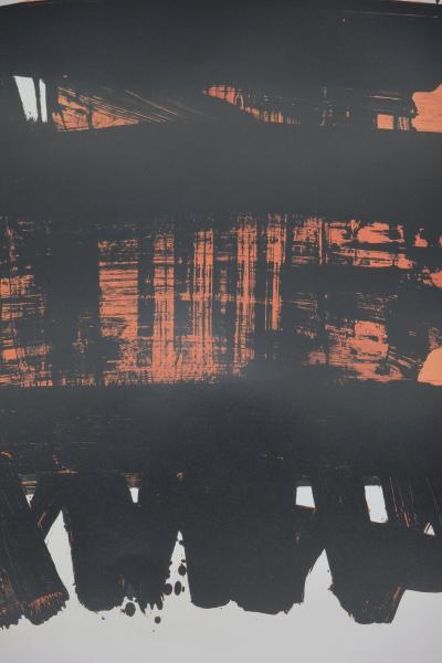 Pierre SOULAGES : Lithographie n°22 - Affiche originale signée 2