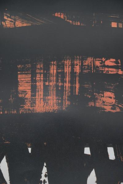 Pierre SOULAGES : Lithographie n°22 - Affiche originale signée 2