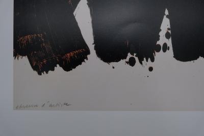 Pierre SOULAGES : Lithographie n°22 - Affiche originale signée 2
