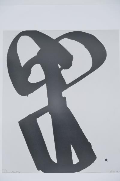 Pierre SOULAGES : Sérigraphie n°1 - Affiche originale signée 2