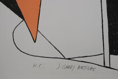 Joan GARDY ARTIGAS: Ivory Bracelet - Original signed lithograph 2