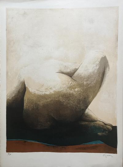 Claude GAVEAU: Homage to Woman - Original signed lithograph 2