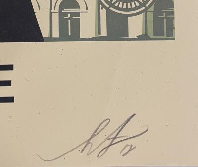 Shepard FAIREY (OBEY) : We the future (Rise to rewrite the law) - Lithographie signée 2