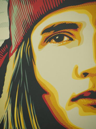 Shepard FAIREY (OBEY) : We the future (Are Earth guardians)- Lithographie signée 2