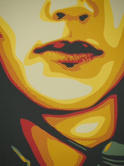 Shepard FAIREY (OBEY) : We the future (Are Earth guardians)- Lithographie signée 2