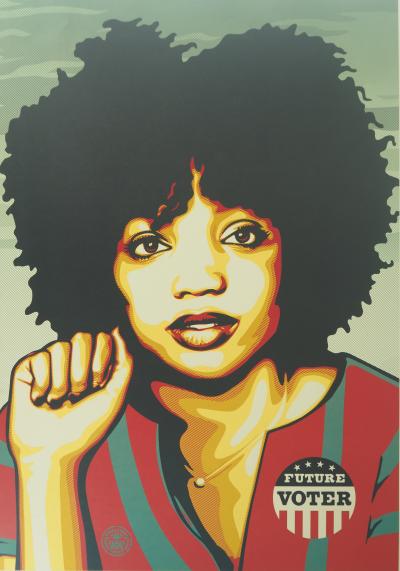 Shepard FAIREY (OBEY): We the future (Power to the polls) - Signed lithograph 2