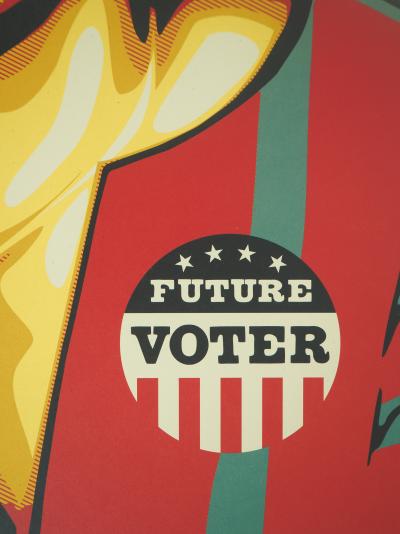 Shepard FAIREY (OBEY): We the future (Power to the polls) - Signed lithograph 2