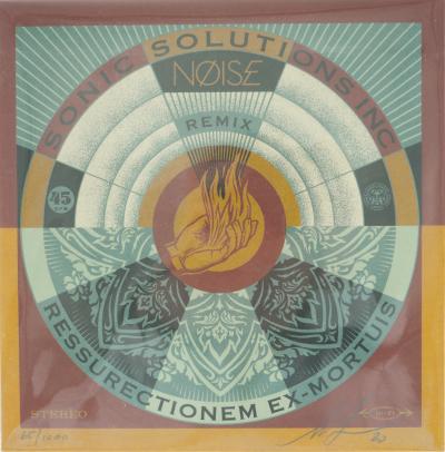 Shepard FAIREY (OBEY): Noise - Resurrectionem ex-mortuis - Signed Vinyl 2