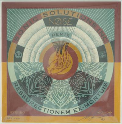 Shepard FAIREY (OBEY): Noise - Resurrectionem ex-mortuis - Signed Vinyl 2