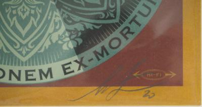 Shepard FAIREY (OBEY): Noise - Resurrectionem ex-mortuis - Signed Vinyl 2