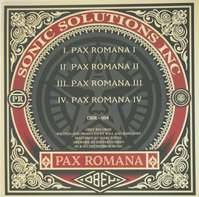 Shepard FAIREY (OBEY): Pax Romana - Signed Vinyl 2