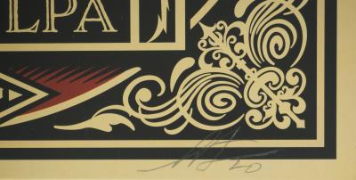 Shepard FAIREY (OBEY): Mea culpa - Signed Vinyl 2