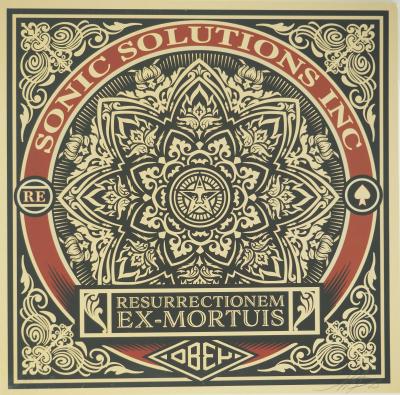 Shepard FAIREY (OBEY): Resurrectionem ex-mortuis - Signed vinyl 2