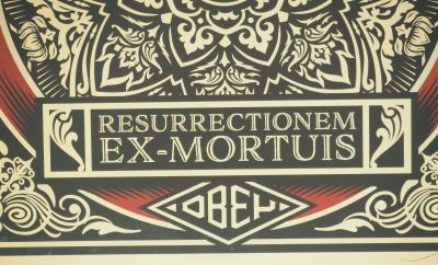 Shepard FAIREY (OBEY): Resurrectionem ex-mortuis - Signed vinyl 2