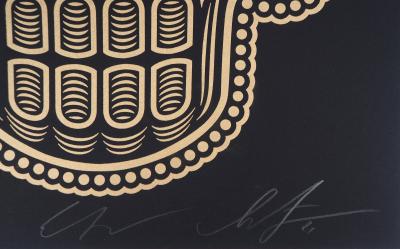 Shepard FAIREY (OBEY) and Ernesto YERENA: Day of the Dead Calavera - Original signed letterpress prints 2