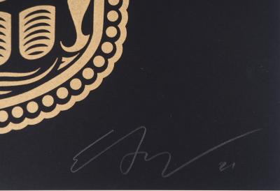 Shepard FAIREY (OBEY) and Ernesto YERENA: Day of the Dead Calavera - Original signed letterpress prints 2