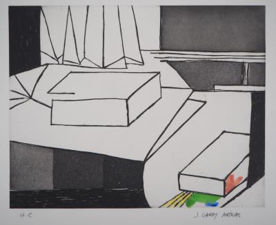Joan GARDY ARTIGAS: Still Life - Original signed engraving 2