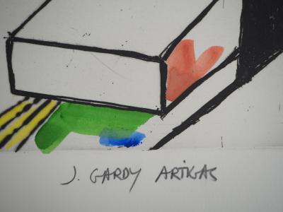 Joan GARDY ARTIGAS: Still Life - Original signed engraving 2