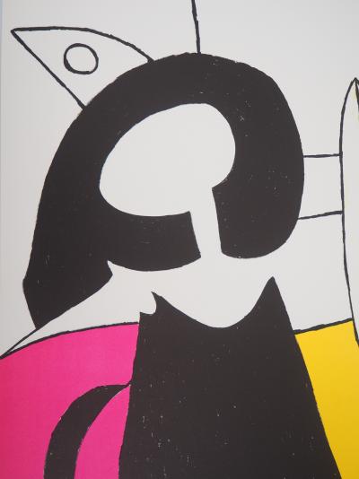 Joan GARDY ARTIGAS: Chinese Bullfighting - Original signed lithograph 2