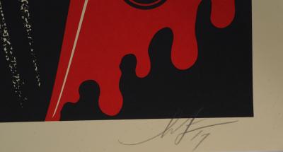 Shepard FAIREY (OBEY): MISFITS 40TH Crypth - Original signed silkscreen print 2