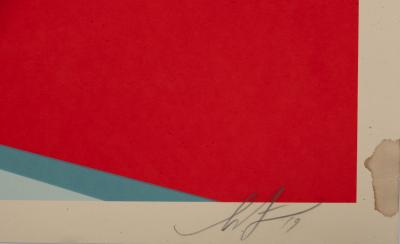 Shepard FAIREY (OBEY) : Downward Trajectory - Sérigraphie originale signée 2