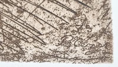 Paul Cézanne, Portrait de jeune fille, eau-forte originale, 1873 2