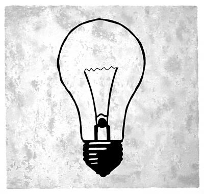 Allan Stevens, Lamp, sérigraphie originale, 2002 2