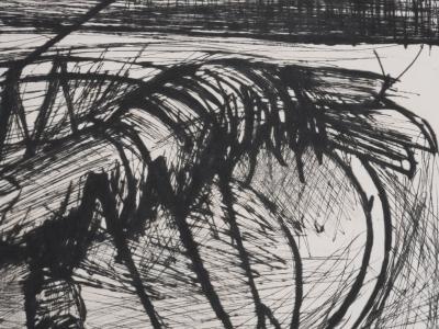 Bernard BUFFET - Le homard breton, Gravure originale signée 2