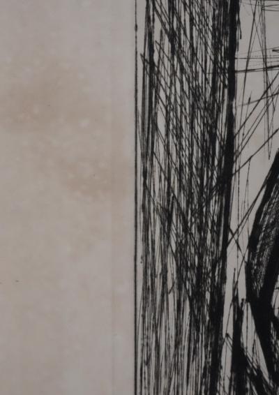 Bernard BUFFET - Le homard breton, Gravure originale signée 2