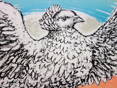 Pablo Picasso: Dove with a Rainbow - Signed Lithograph 2