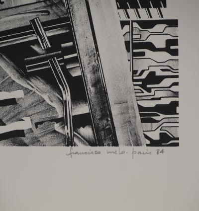 Francisco MELO: Man of the Future - Original signed lithograph 2