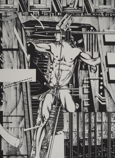 Francisco MELO: Metropolis - Original signed lithograph 2