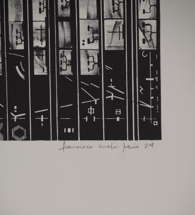 Francisco MELO: Metropolis - Original signed lithograph 2