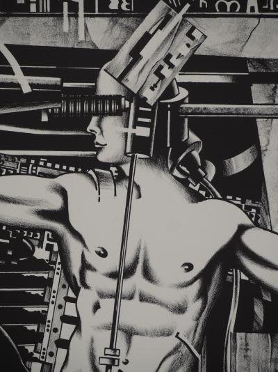 Francisco MELO: Metropolis - Original signed lithograph 2
