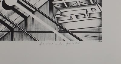 Francisco MELO: Superman - Original signed lithograph 2